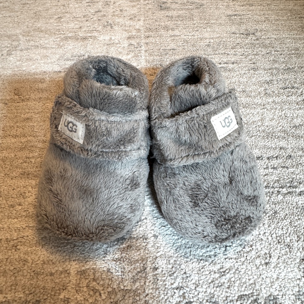 UGG Baby Bixbee Gray Booties